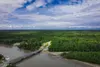 Nenana River bridge leading to planned agricultural project. Photo courtesy Department of Natural Resources