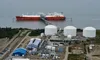 LNG tanker at the Kenai plant. Courtesy photo