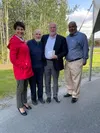 Valley Residential Services CEO John Weaver received the 2022 Bert Hall Award from the Mat-Su Health Foundation. Courtesy photo.