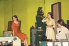 From left: Cristen San Roman, playing the role of Ruthie Salor; Autumn Chapman, playing Sadel Meyer; Sam Laselle, who plays Peg Costello, act in the Palmer High School production of Desk Set,