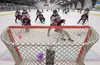 Houston Hawks participants light the lamp at the Rockin' Hockey at MTA Event Center. J. David McChesney/Frontiersman