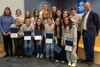 The Wasilla girls volleyball team was recognized for winning their second straight ASAA 4A state title during the December 4 school board meeting. Courtesy MSBSD