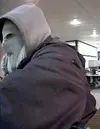 Crime Stoppers seeks information about a white male, 5-foot, 7-inches, wearing a black Carhartt jacket and pants when he robbed the Wasilla branch of KeyBank Wednesday around 4:46 p.m. Courte