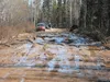 The Little Susitna River access road is nearly impassible. Courtesy Andy Couch