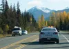 Drivers yield to a 673d Security Forces Squadron patrol car displaying emergency lights at Joint Base Elmendorf-Richardson, Alaska, Sept. 26, 2019. Emily Farnsworth A1C USAF