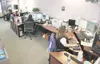 ROBERT DeBERRY/Frontiersman 911 emergency dispatchers take a
steady stream of calls Monday afternoon at the Wasilla Police
Department’s communications center.