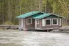 A slant toward the Matanuska River is visible in the former Wenner-Mirsch house along the Old Genn Highway in this June 2013 file photo. Wells Fargo, which owns the house, plans to demolish t