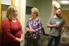 Wasilla Vet Center Director, Cheryl Lundy catches up with many familiar faces at center’s 40th anniversary celebration on June 14. Jacob Mann/Frontiersman