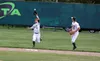 Mat-Su's Brayden Merritt makes a catch right behind the infield during a 6-1 win over Chugiak Thursday, June 7, 2018. The Miners split a doubleheader with the Anchorage Glacier Pilots Friday 