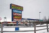 Authorities say Valley Country Store locations on Bogard Road (pictured) and Church Road were robbed by the same man in a series of fall robberies. Alaska State Troopers say Michael Longiny, 