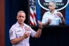 Senior Enlisted Advisor to the Chairman Ramón "CZ" Colón-López speaks on diversity and inclusion at the Pentagon, Aug. 17, 2020. The board — chaired by Secretary of the Air Force Barbara Barr