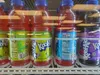 Sugar-sweetened drinks are on display Tuesday at New Sagaya Market in Anchorage. Alaska’s Play Every Day campaign encourages parents to serve their children water and milk instead of beverage