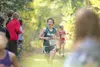 ROBERT DeBERRY/Frontiersman Colony's Heidi Doner makes her way
along the 5-K race course Saturday at the Region III Cross Country
Championships at Colony High School. Doner placed second.