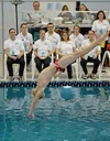 Wasilla High School senior Brayden Schachle competes during the 2016 ASAA State Swim &amp; Dive Championships on Saturday in Juneau. Schachle won his third straight state dive title with a st