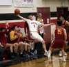 Houston's Keldin Nicoll works to keep play alive during a win over Mount Edgecumbe. Bruce Eggleston/matsusports.net