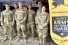 The Army National Guard is at the Alaska State Fair, ready to greet you on the Purple Trail. Veterans are encouraged to come by. SFC Casey Jones, SGT David Lowry, SFC James Kempner, SSG Kevin