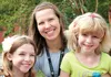 Tisha Jones and her daughters Skylar, 9, and Falyn, 6, sit for a photograph Thursday afternoon at Birchtree Charter School. Jones was diagnosed with breast cancer in March 2011. ROBERT DeBERR