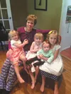 Linda Cox and her grandchildren Courtesy photo
