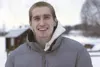 Shawn Christy in front of Lake Hood in Anchorage Friday.