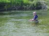 Eagle River angler Aaron Banks lets his line drift in Willow Creek during a fly fishing excursion during a recent fishing season. The Alaska Department of Fish and Game announced Wednesday fi