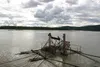 Alaska Athabaskan Salmon Fish-wheel Athabaskan Village Museum on the Chena River Tanana River Confluence Near Fairbanks Gary Peplow - stock.adobe.com