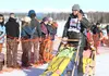 Willow's Wade Marrs waves to fans during the re-start of the Iditarod Trail Sled Dog Race on Sunday, March 6 in Willow. Marrs finished fourth on Tuesday, March 15, earning his best career fin