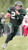 Colony senior Matt Jaronik runs for a gain against Wasilla
during the 2009 season. On Sunday, the Colony standout was named
the state utility player of the year by the Alaska State Football
C