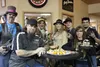 Denali (Wasilla) Harley-Davidson employees get in the Halloween spirit at their annual Bikerfest on Saturday, Oct. 17. From left to right: Daryl Reimers, Don Tolbert, Fred Becker, Sarah Bursh