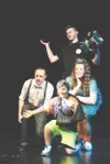 Actors in the Valley Performing Arts production of Willy Wonka rehearse a scene from the musical, which has its final performances this weekend. Courtesy photo