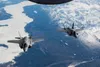 Planes from Eielson Air Force Base fly high above Alaska. Courtesy photo