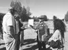 Rep. Scott Ogan talks to a group of people during a press
conference Friday at the now-closed Big Lake South State Park.
LAURA McDONALD/For the Frontiersman.