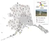 Eighty USArray stations proposed for long-term integration into the statewide monitoring network. In addition to seismic capabilities, most of these stations include auxiliary sensors to trac