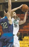 Former Colony standout Hunter Eisenhower goes to the basket during a state tournament win over Thunder Mountain in 2013. Eisenhower, a 2013 graduate of CHS, will play at Division II Chadron S