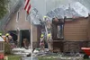 A home on Duke Dale Circle that had been for sale was 80 percent involved with fire when crews arrived early Saturday afternoon. Central Mat-Su Fire Chief James Steele said nobody was home wh