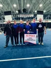 Denali Gymnastics level 9 athletes Nick Adams, Kael Childers, Aidan Hipszer, and Cole Miller are now Region 2 champions. Courtesy photo