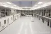 Nearing completion the Goose Creek Correctional Center can hold
1,200-plus inmates. Each cell block will have one officer who
oversees 128 inmates. (ROBERT DeBERRY/Frontiersman) Robert DeBerr