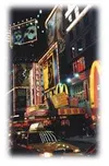 Broadway is still bustling with activity, despite the Sept. 11
events. Photo by EOWYN LeMAY IVEY/Frontiersman.