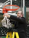 Ryan Engebretsen helped cut down the net after the Wasilla Warriors won the 4A boys state title in 2018. After 13 years with the Warriors, Engebretsen has stepped down as head coach of the Wa