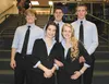 Mat-Tsunamis from Mat-Su Career and Technical High School are: (front) Courtney Monroe and Ariel Hasse and (back) Lucas Hyce, Chris Erickson and Reno Hyce. Courtesy photo