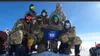 Soldiers stand atop Denali after they reached the summit on June 4.(Army Alaska)