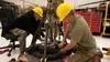 Alaska Army National Guard helicopter maintenance personnel with the 207th Aviation Troop Command conducted repairs on an HH-60M Black Hawk helicopter swash plate assembly and mounted it back