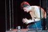 Erik Miller plays Reinfield in the Colony High School production
of 'Dracula' which opens tonight in the Colony High School theater
at 7 p.m.. Admission is $7. The performance will run Friday
