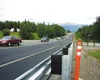 New guard rails that include blocks made of recycled plastic are
part of the Palmer-Wasilla Highway rehabilitation project.
Officials at the Alaska Department of Transportation said the bulk
