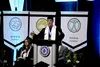 Mat-Su Career and Technical class of 2026 student speaker drew many laughs during his speech. Jeremiah Bartz/Frontiersman