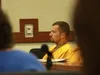 BRIAN O’CONNOR/Frontiersman Joshua J. Beebe sits quietly during his Monday arraignment on charges of murder, assault, and robbery. Authorities say Beebe conducted two shootings in the Valley,