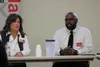 Alaska State Sen. David Wilson (R-Wasilla), speaks to the audience during a primary debate with Lynn Gattis during the 2016 election. This week, Wilson's bill to honor the role played by Afri