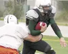 A pair of Colony Knights work through a drill during the team’s practice last week. Tonight the Colony Knights will host the Kenai Kardinals on the school’s new, state-of-the-art, athletic tu