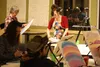 Mat-Su Central parents and students create art led by Paint Nights with Sara. Photos by Jacob Mann/Frontiersman