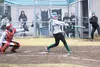 Colony’s Chelsea Friesen raps one of her two doubles in her team’s 20-3 win over Wasilla on Tuesday. Friesen finished the game with 4 RBI, a stolen base and three runs scored to help the Knig