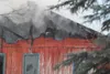 A house fire at this residence on W. Peninsula Drive in the Meadow Lakes area left a family of three temporarily homeless on Thursday, Oct. 22. One of the homeowners ran back into the burning
